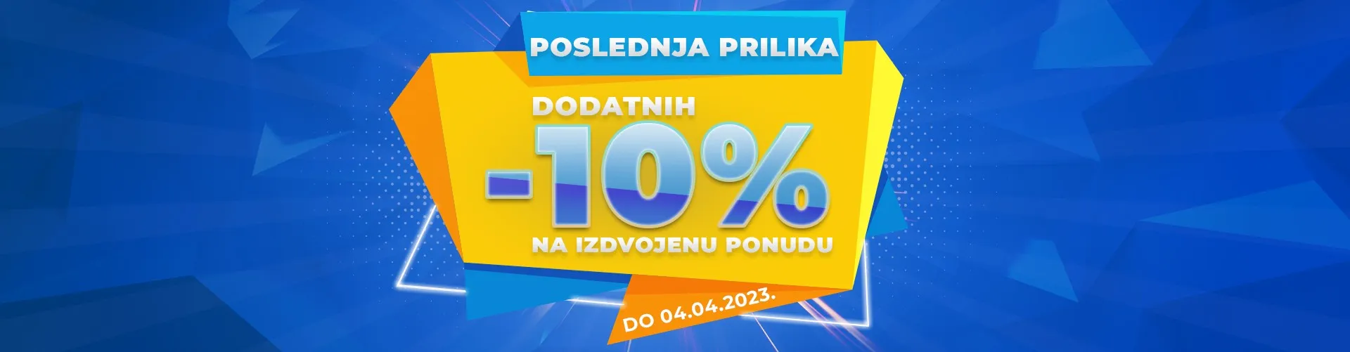 Dodatnih 10%