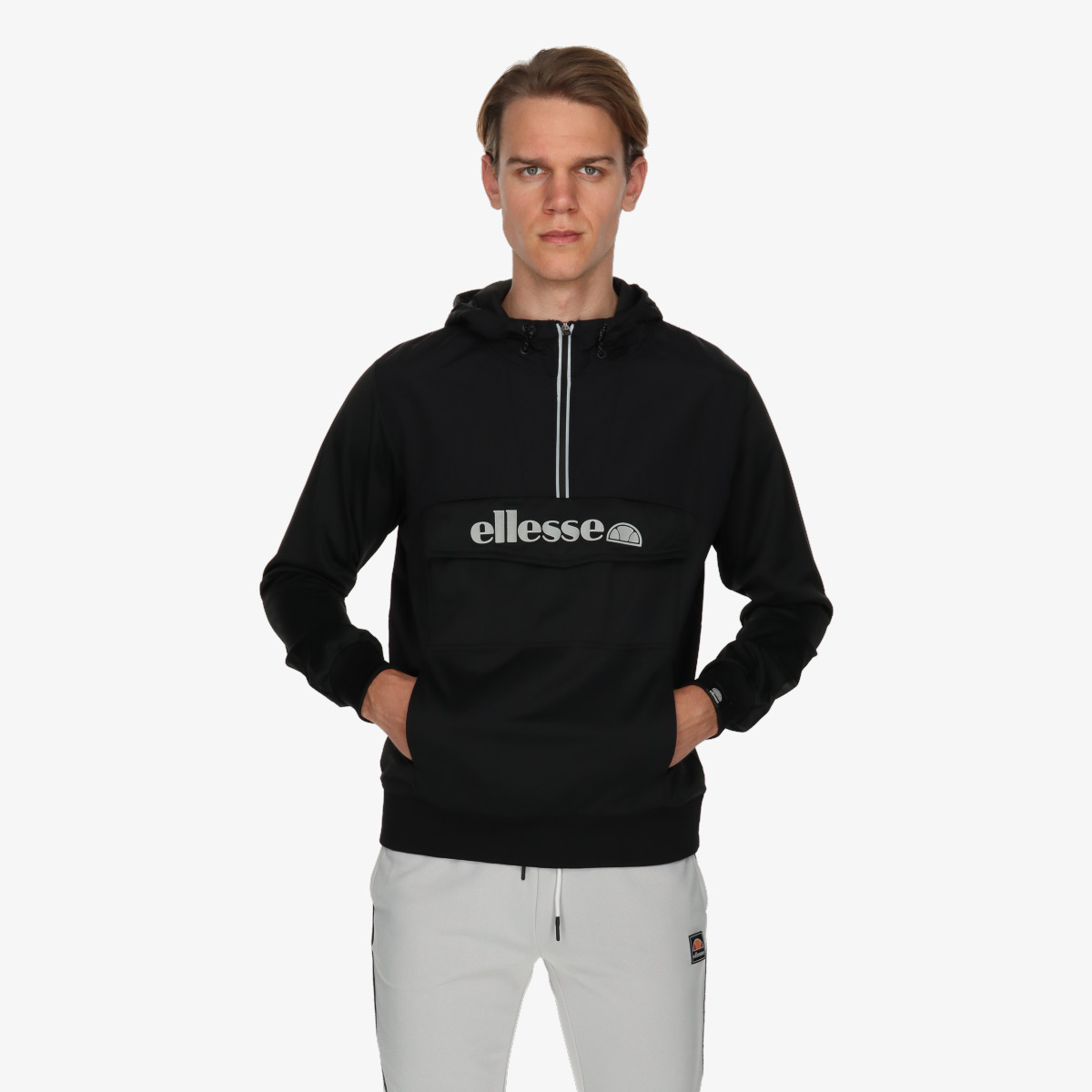 Ellesse mens sale half zip hoody