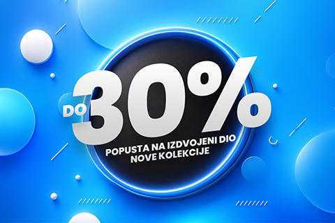 VRIJEME JE ZA KUPOVINU UZ SNIŽENE CIJENE NOVE KOLEKCIJE