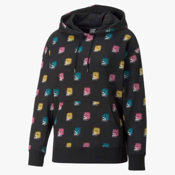 PUMA Dukserica Brand Love AOP Hoodie 