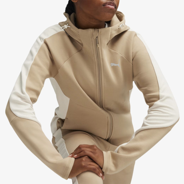 Puma Dukserica PUMA EVOSTRIPE FZ Hoodie 