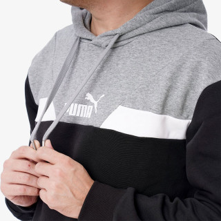 Puma Dukserica PUMA POWER Colorblock Hoodie FL 