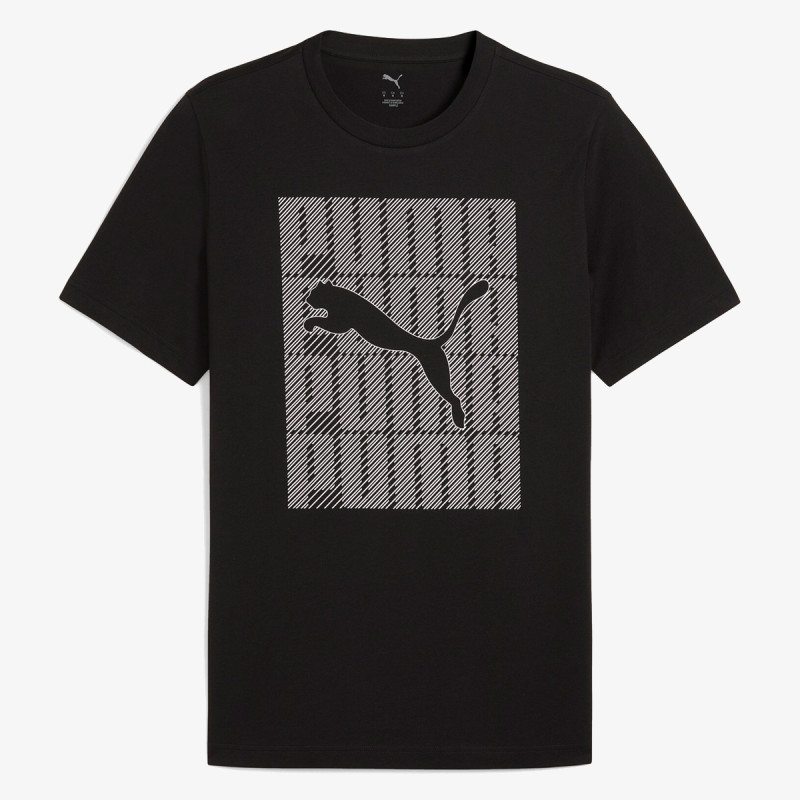 Puma Majica PUMA GRAPHICS Puma Wording Tee 