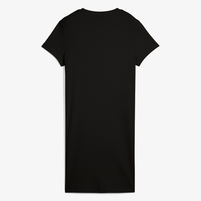 Puma Haljina PUMA ESS ELEVATED Bodycon Rib Dress 