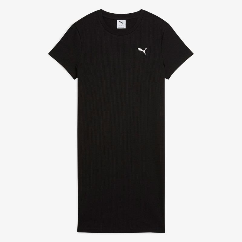 Puma Haljina PUMA ESS ELEVATED Bodycon Rib Dress 