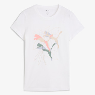 Puma Majica PUMA GRAPHICS Branded Leaf Tee 