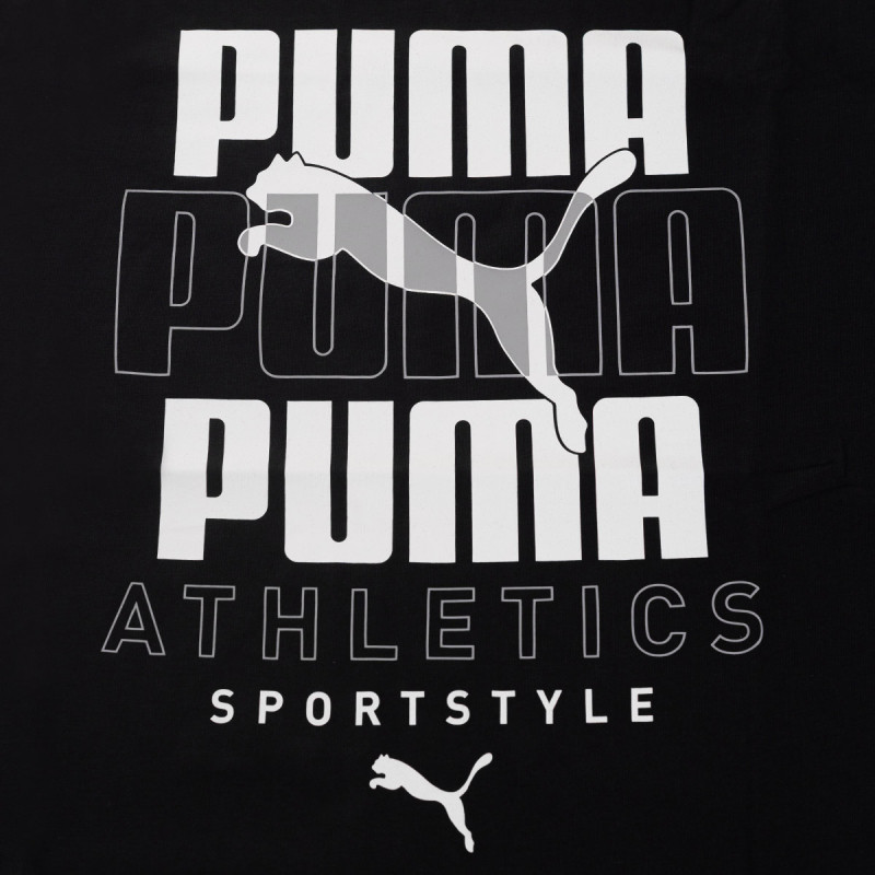 Puma PUMA GRAPHIC STACKED GRAPHIC TEE 