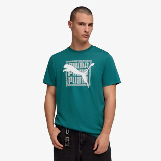 Puma PUMA GRAPHIC Puma Wording Tee 