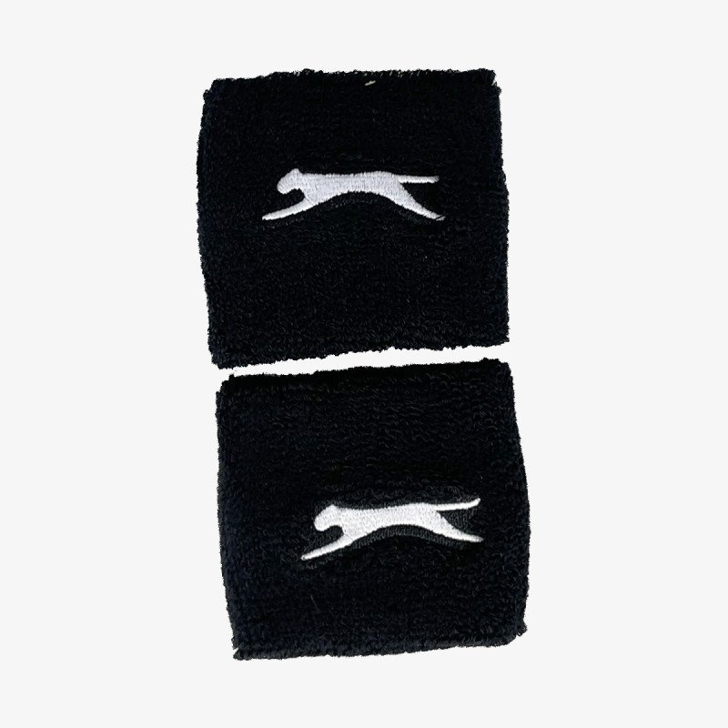 Slazenger Znojnica Slaz 2pk Wristband 00 Black - 