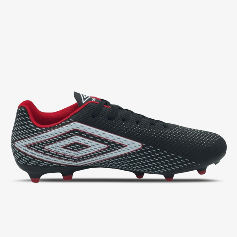 Umbro Kopačke UMBRO AURORA II LO FG<br />
BLACK / WHITE / FI 