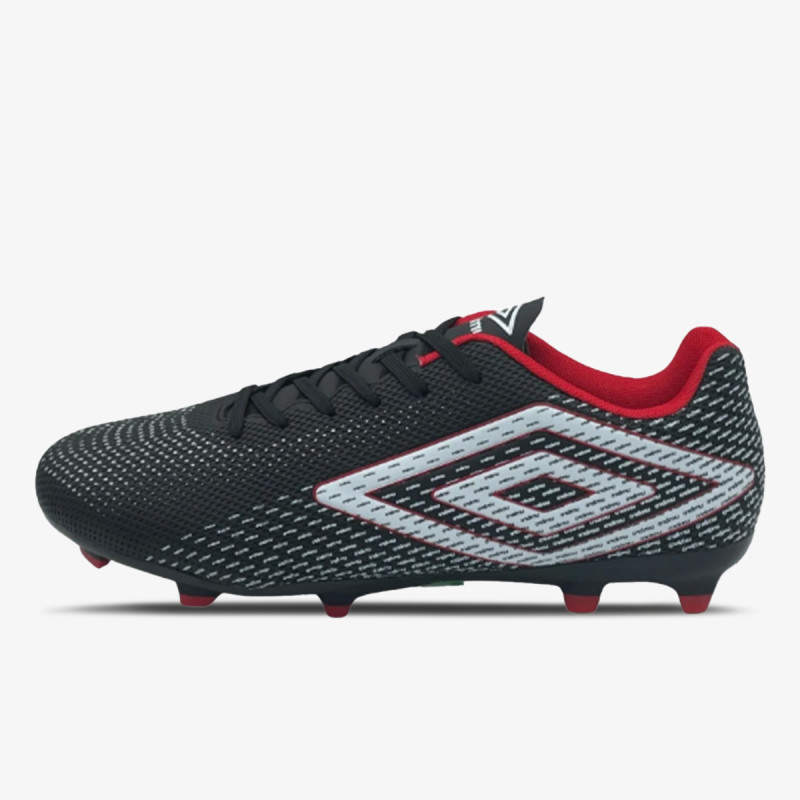 Umbro Kopačke UMBRO AURORA II LO FG<br />
BLACK / WHITE / FI 