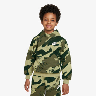 Nike Dukserica NKB B NSW CLUB CAMO PO 