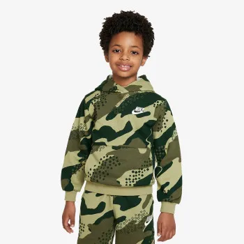 NIKE Dukserica NKB B NSW CLUB CAMO PO 