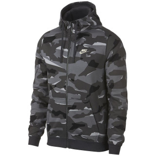 Nike Dukserica M NSW CLUB CAMO HOODIE FZ FT 