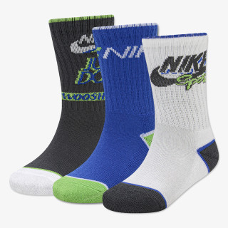 Nike NHB 3PK VICTORY LAP CREW SOCK 