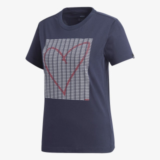 adidas Majica W ADI HEART T 