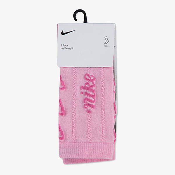 Nike NHG 3PK JUXTA-GIRL CREW SOCK 