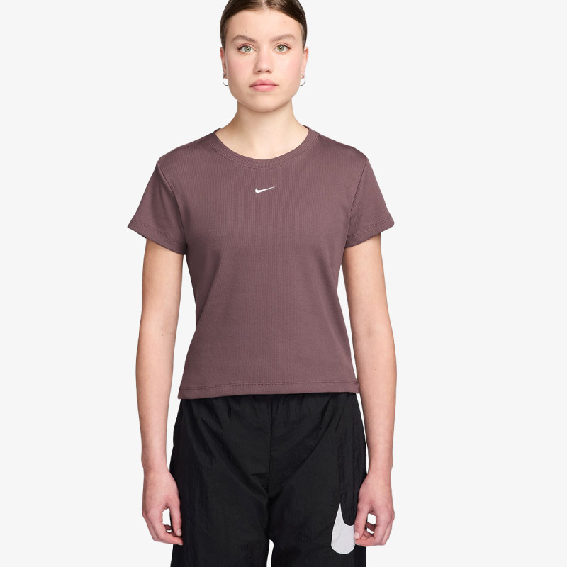 Nike W NSW RIB  TGHT SS TEE 