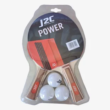 J2C Set TWO STAR RACKETS WITH BALL SET 