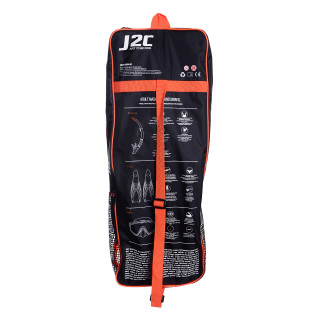 J2C Maska i peraja Set Mask, Snorkel and Fins 