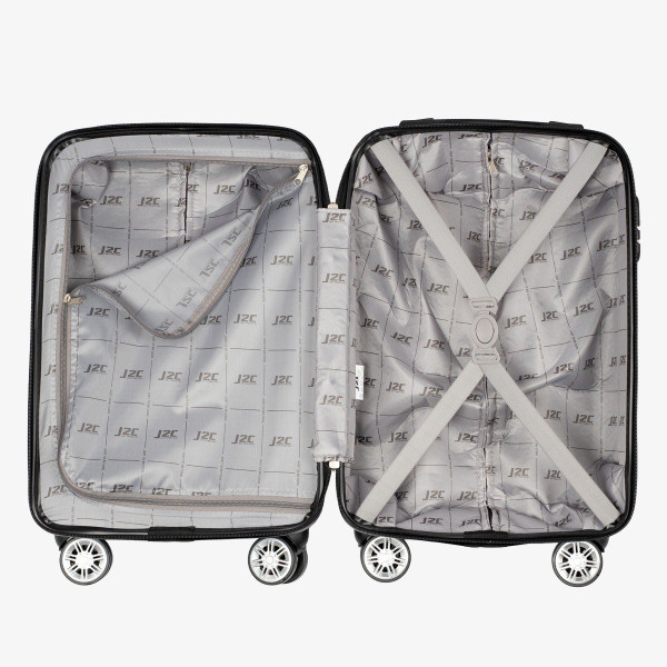 J2C Kofer 3 in 1 Hard Suitcase 20 Inch 