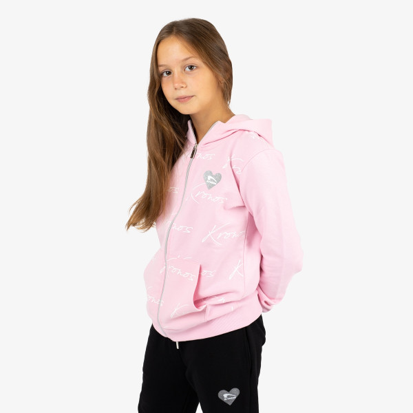 Kronos Dukserica GIRLS FULL ZIP HOODY 