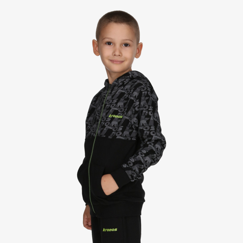 Kronos Dukserica KRONOS BOYS FULL ZIP HOODY 