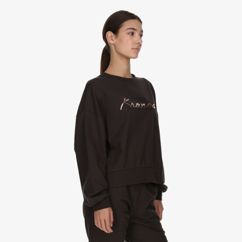 Kronos Dukserica KRONOS LADIES CREWNECK 