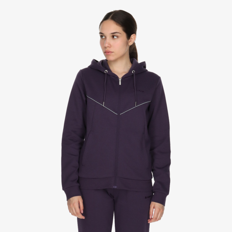 Kronos Dukserica KRONOS FEMALE FULL ZIP HOODY 