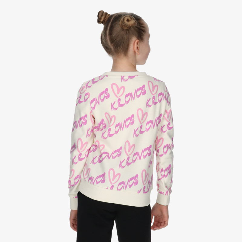 Kronos Dukserica KRONOS GIRLS CREWNECK 