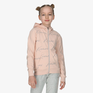 Kronos Dukserica KRONOS GIRLS FULL ZIP HOODY 