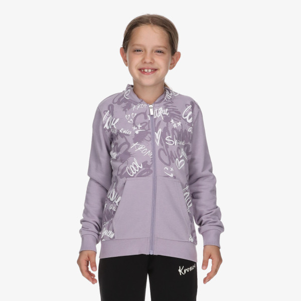Kronos Dukserica KRONOS GIRLS FULL ZIP HOODY 