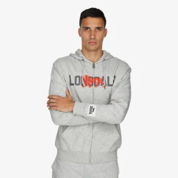 LONSDALE Dukserica Boxing Logo  Full Zip Hoody 