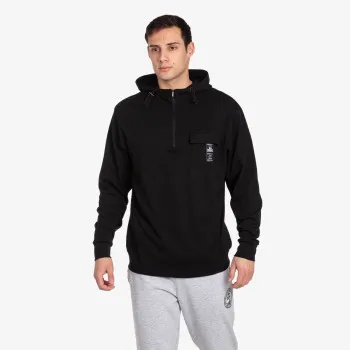LONSDALE Dukserica Black Col 