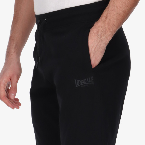 Lonsdale Donji dio trenerke Black Col Open Hem Pants 