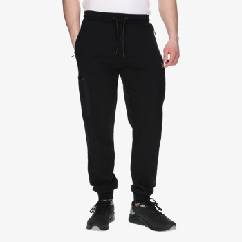 Lonsdale Donji dio trenerke Black II Cuffed Pants 