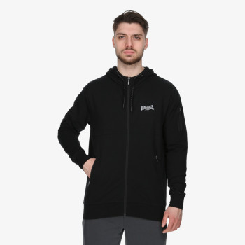 Lonsdale Dukserica Black Full Zip Hoody 