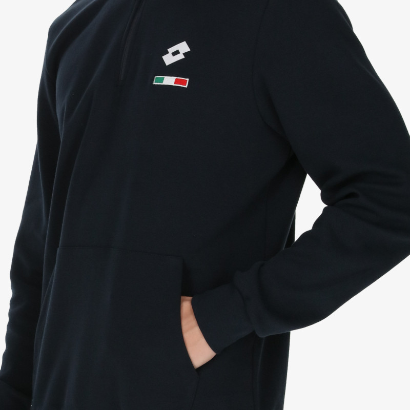 Lotto Dukserica TRE COLORI HALF ZIP 