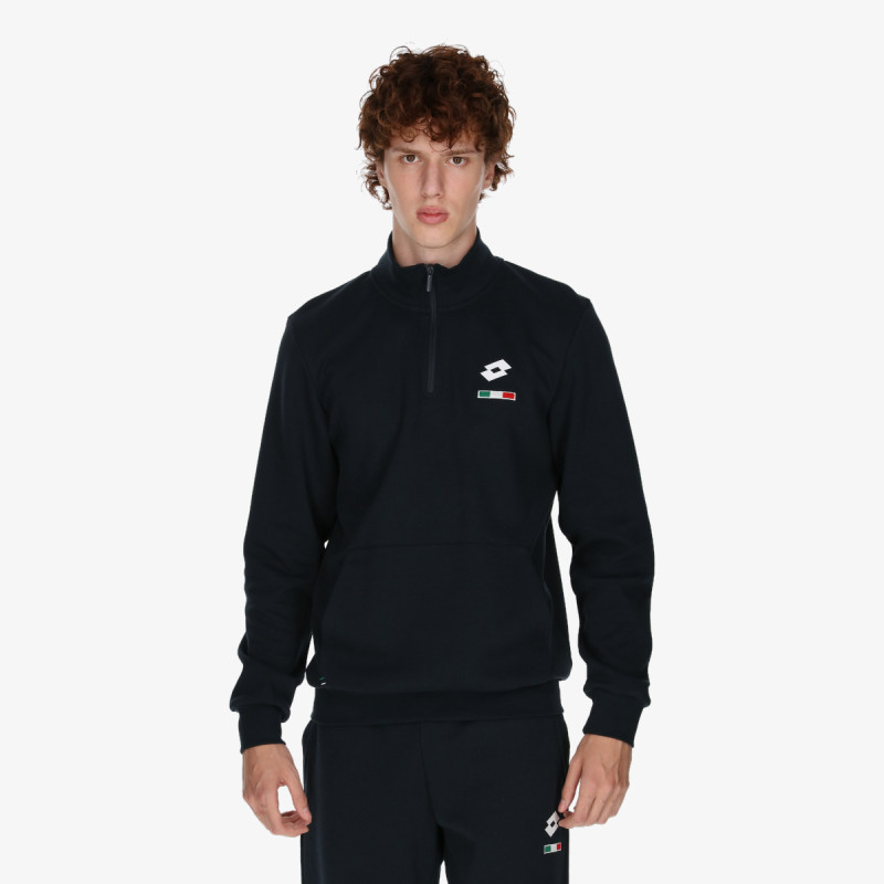 Lotto Dukserica TRE COLORI HALF ZIP 