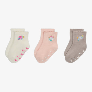 Nike Čarape NHG 3PK GIRLS FLOWRAL SOCK 
