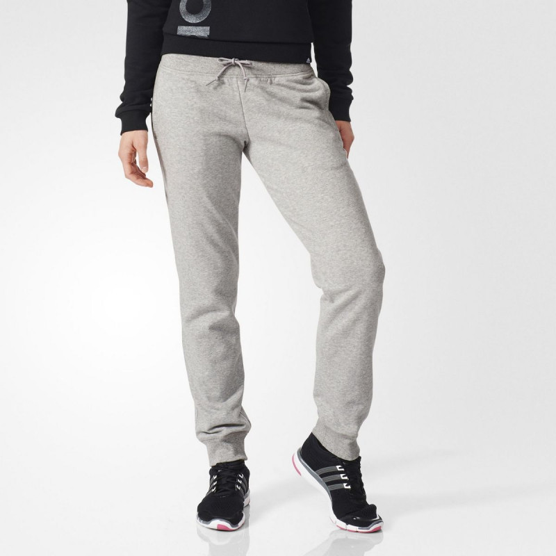 adidas Donji dio trenerke ESS CUFFED PANT MGREYH 
