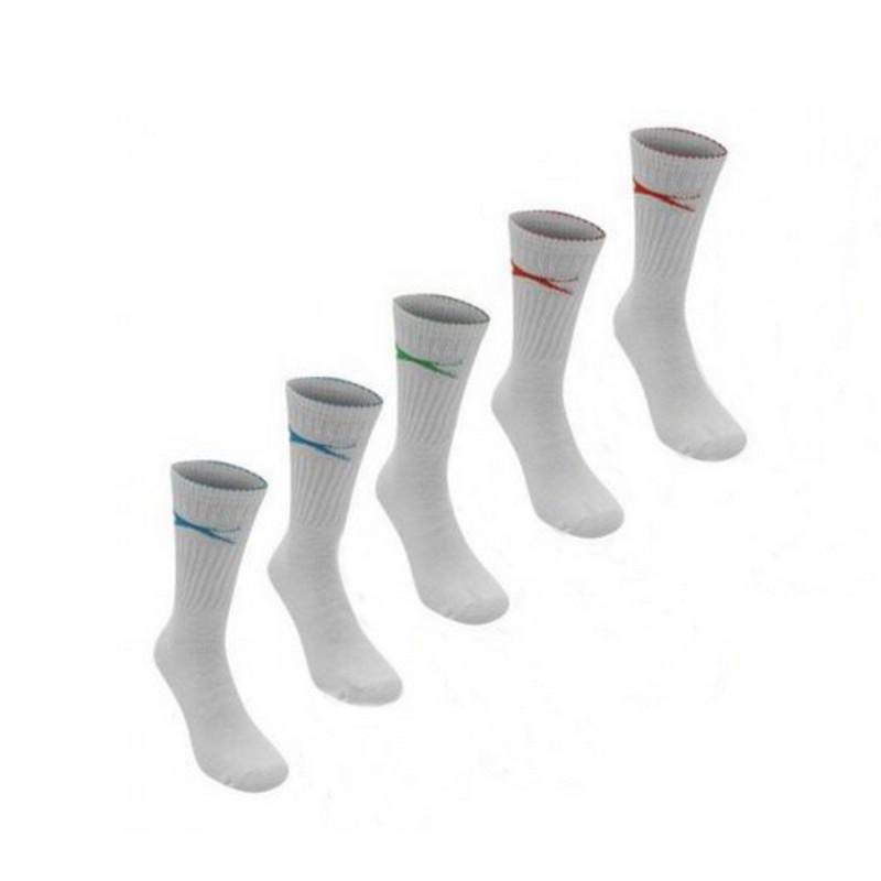 Slazenger Čarape 5PK CREW SOCK00 BRIGHT ASST MENS 7-11 