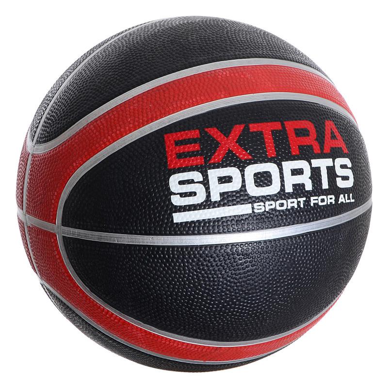 Extra Sports Lopta EXTRA SPORT RUBBER BASKETBALL  Black 7 